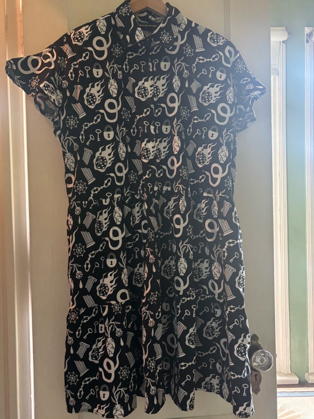 Nooworks Eloise Dress; Odin print, size Medium - Picture 2 of 5